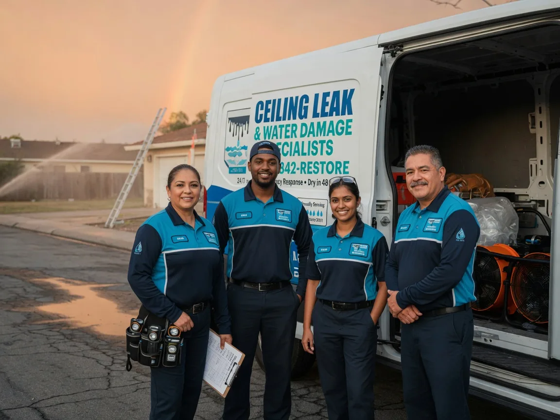 Ceiling Leak Cleanup company in Merkel, TX